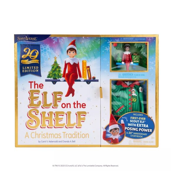 NEW Elf on the Shelf a Christmas Tradition Limited 20th Anniversary Edition - Picture 1 of 15